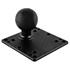 4.75" Square VESA Base with 2.25" Ball & Steel Reinforcement 