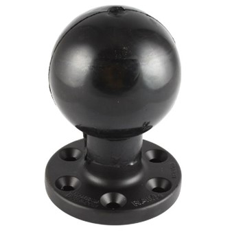 3.68" Diameter Round Base (6 Hole Pattern) with 3.38" Ball