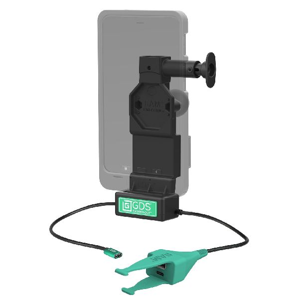 GDS® Uni-Conn™ Dock + Dual USB-A & USB-C with Release Button