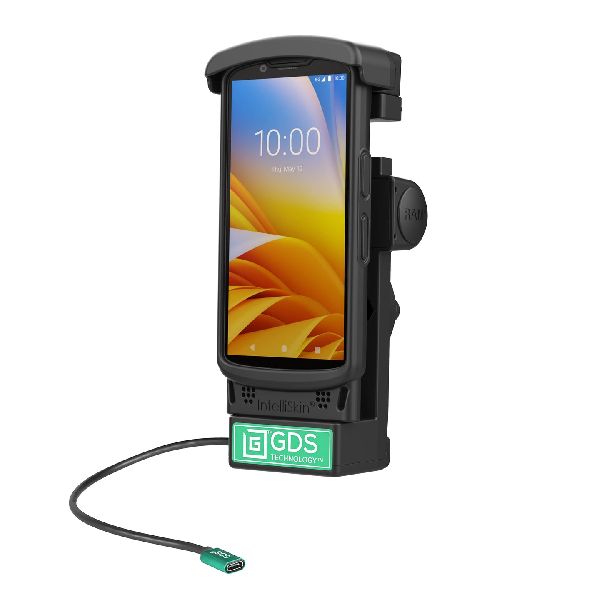 Station d'accueil alimentée GDS ® pour Zebra TC22 / TC27 x et TC53 / TC58 muni d'une coque IntelliS