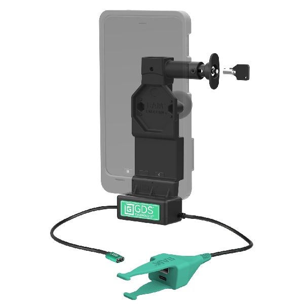 GDS® Uni-Conn™ Locking Dock + Dual USB-A & USB-C with Release Button