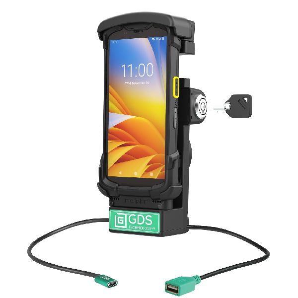 GDS® Locking Powered Dock + USB-A for Zebra TC73/78