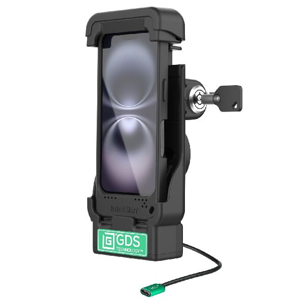 GDS® Station d'accueil alimentation verrouillable pour iPhone 16 et 16 Pro avec IntelliSkin®