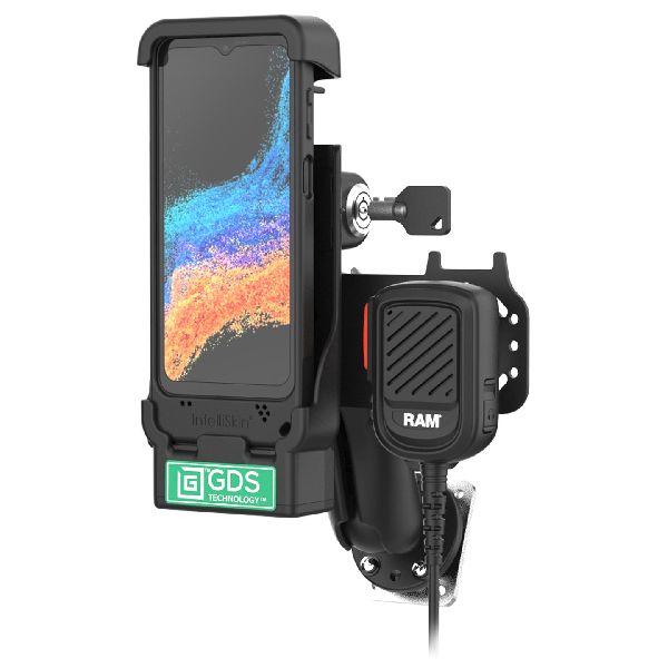 GDS® Kit micro-haut-parleur PTT verrouillable pour XCover7 Pro/6 Pro - ESChat et Zello