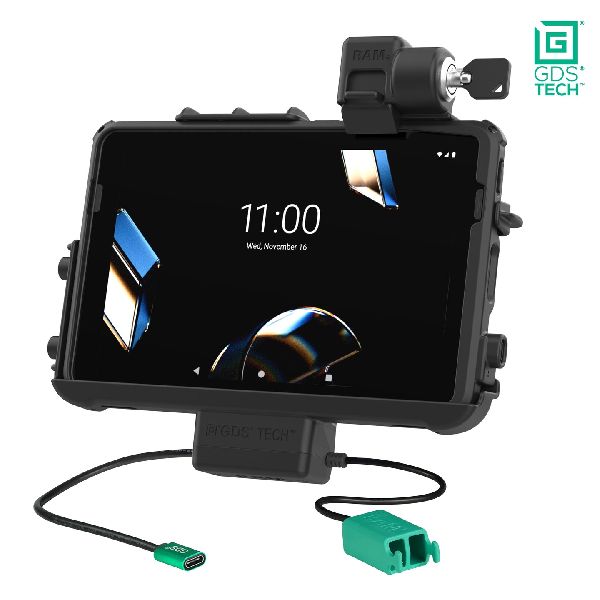 GDS® Locking Thin-Dock™ + Dual USB for Zebra ET401 10" with IntelliSkin®