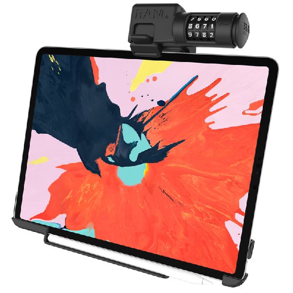 Support de verrouillage combiné EZ-Roll'r™ pour iPad Pro 12.9 3e à 5e génération