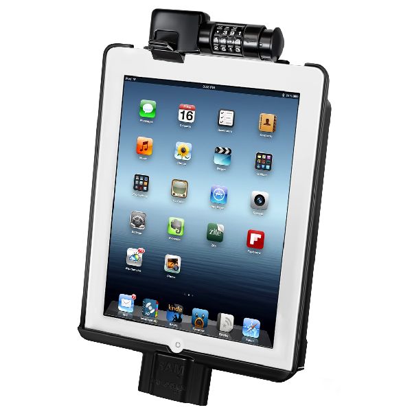 RAM DOCK-N-LOCK™ Model Specific Sync & Lock Cradle for the Apple iPad (1st Generation)