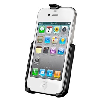 RAM Model Specific Cradle for the Apple iPhone 4 & 4S WITHOUT CASE, SKIN OR SLEEVE 