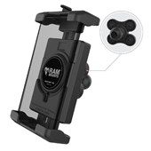 Support de téléphone Quick-Grip™ Pro XL avec boule et amortisseur de vibrations