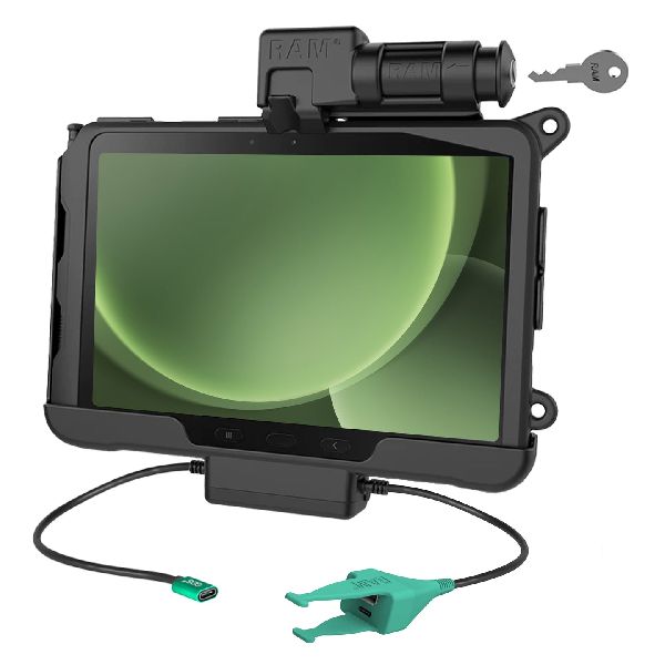 Station d'accueil USB-C verrouillable + données USB-C et USB-A pour Tab Active5 Pro et 4 Pro