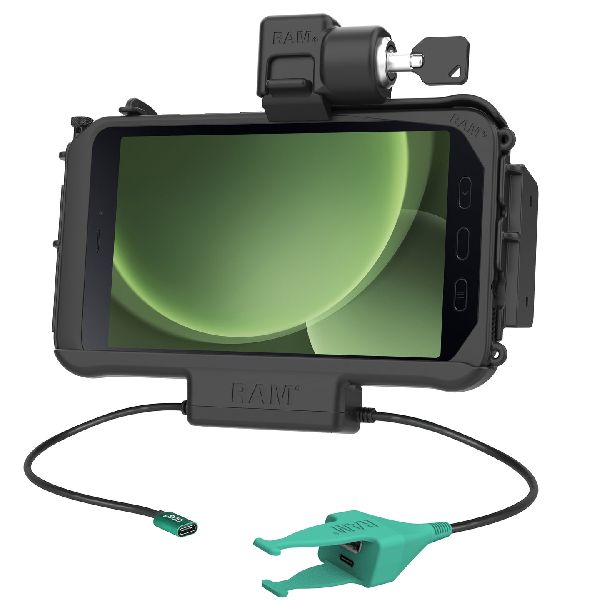 Station d'accueil modulaire USB-C verrouillable + données USB-C et USB-A pour Tab Active5 et 3