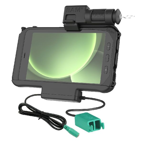 Station d'accueil double USB avec verrouillage à clé pour Samsung Tab Active 5 et 3