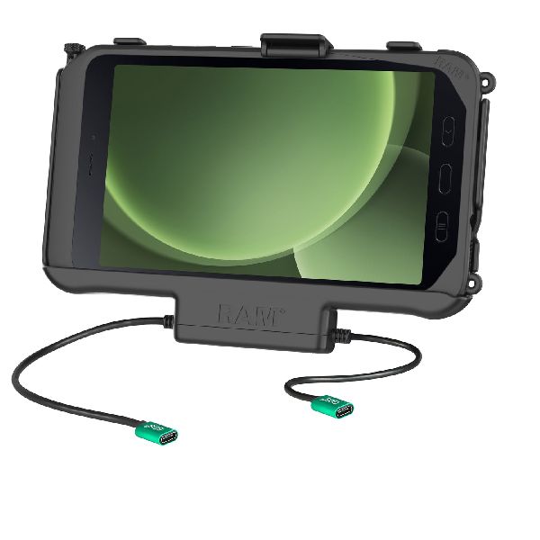 USB-C Powered Dock + USB-C Data for Samsung Tab Active5 & 3