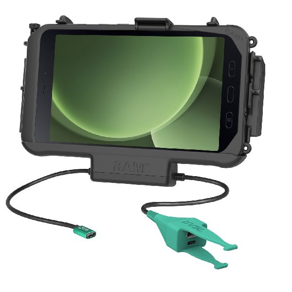 USB-C Modular Dock + USB-C & USB-A Data for Samsung Tab Active5 & 3