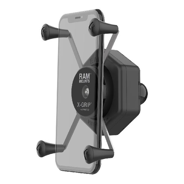X-Grip® Large Phone Holder with Ball & Vibe-Safe™ Adapter