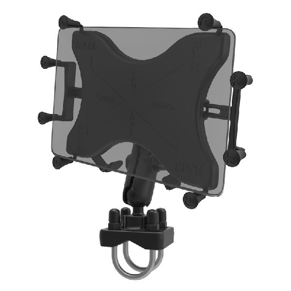 X-Grip® Mount with Double U-Bolt Base for 9"-11" Tablets