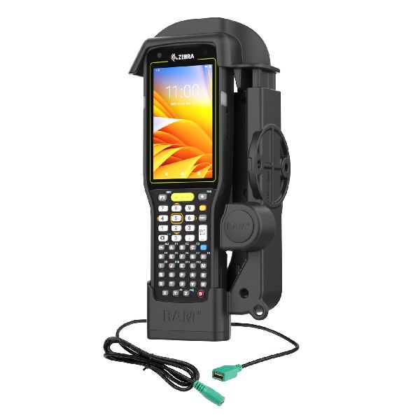 Powered Dock + Single USB-A for Zebra MC3300/3400/3450