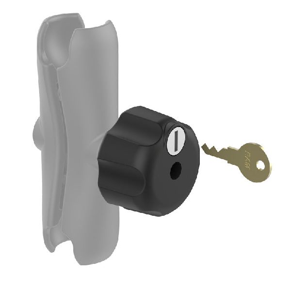 Key Lock Knob with Steel Insert for C Size Socket Arms
