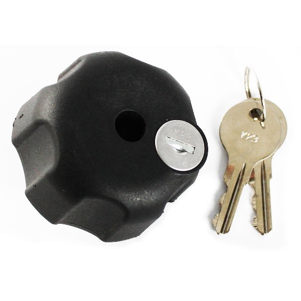 Key Lock Knob with Steel Insert for Swing Arms