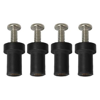 Mari-Nut™ Rubber Expansion Brass Nuts (4 QTY)