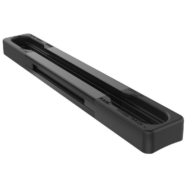 Rails modulaires RAM® Tough-Track™ en aluminium noir de 3 po
