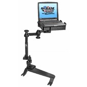 No-Drill™ Laptop Mount with Ajustable Base for the Chevrolet & GMC with Deluxe Power Seats