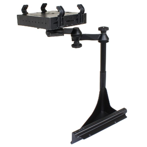 Support à Laptop No-Drill™ pour Semi Truck with National Seating Captain s Chair