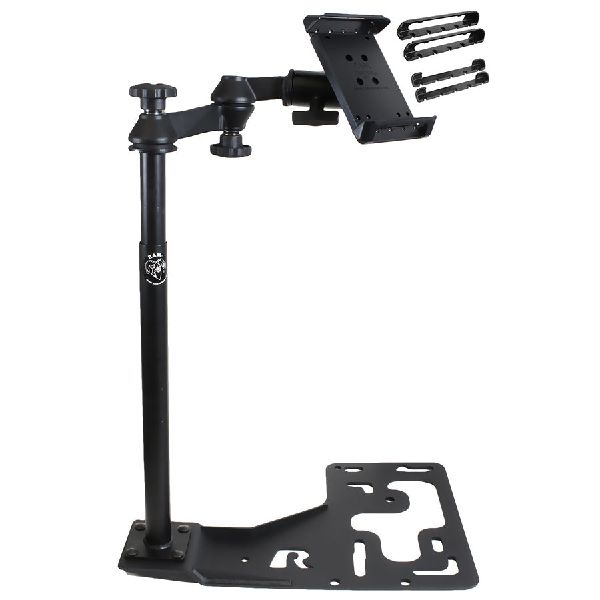 Tab-Tite™ Tablet Holder with RAM® No-Drill™ Heavy Duty Truck Mount