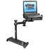 No-Drill™ Laptop Mount for the Chevrolet Silverado 1500 Work Truck with 40/20/40 bench seat ONLY