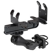 Vehicle Pole Mount for Mobile Printers with Rear Feed