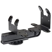 Printer Cradle for Portable Printers with Rear Feed Paper