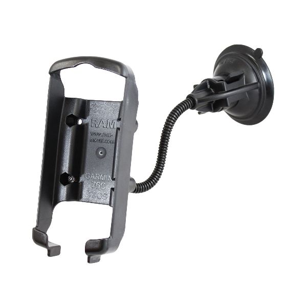 Ventouse Twist-Lock™ avec bras flexible RAM® Flex-Arm™ pour GPS Garmin et plus encore