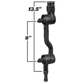 Adapt-A-Post™ with Adjustable 13.5" Extension Arm