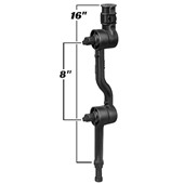 Adapt-A-Post™ with Adjustable 16" Extension Arm