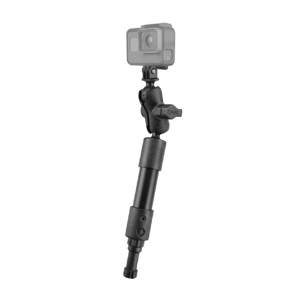 Support de caméra Tough-Pole™ 9" avec poteau cannelé