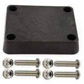 RAM 2 X 2.5" Backing Plate with Hardware
