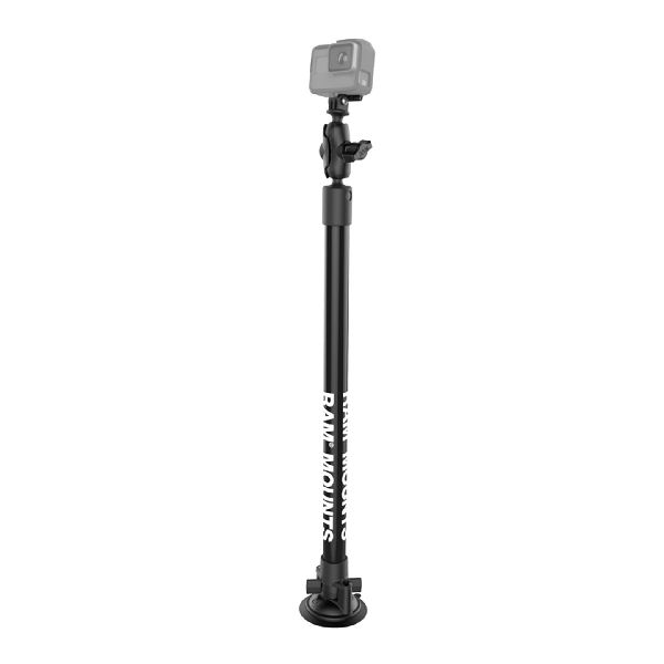 PVC Pipe Socket Mount with Universal Action Camera Adapter
