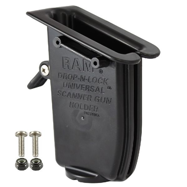 Drop-N-Lock™ Scanner Gun Holder