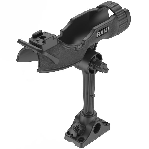 ROD® HD Fishing Rod Holder with Bulkhead/Flat Surface Base