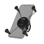X-Grip® Large Phone Mount with Low Profile Zip Tie Handlebar Base