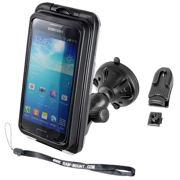 RAM® Aqua Box® Pro 20 with RAM® Twist-Lock™ Low-Profile Suction Mount