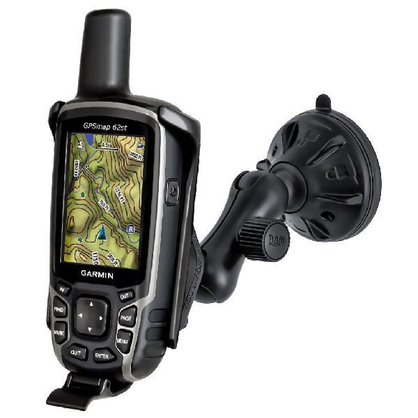 UNPD RAM MNT W SUCTION GARMIN GPSMAP 62