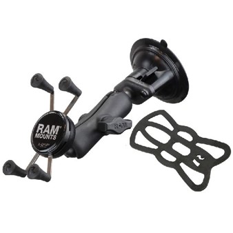 RAM Composite Twist Lock Suction Cup Mount with Universal X-Grip™ Cell Phone Holder 