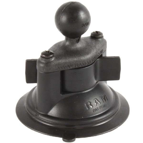 Composite 3.3" Diameter Suction Cup Base with 1" Ball