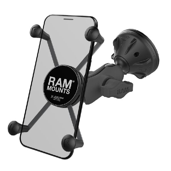 RAM 2.75" DIA. SUCT CUP W 5" PHAB X-GRIP