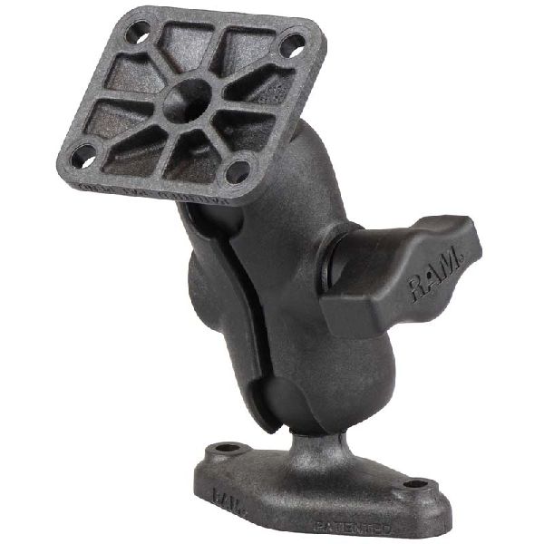 Composite Double Ball Mount with Diamond & AMPS Plates