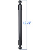 16.75" PVC Pipe Extension with Ball Ends