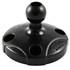 2.5"(6.35cm) Composite Round Base with the AMPs Hole Pattern & 0.75"(1.9cm) Snap-Link Ball