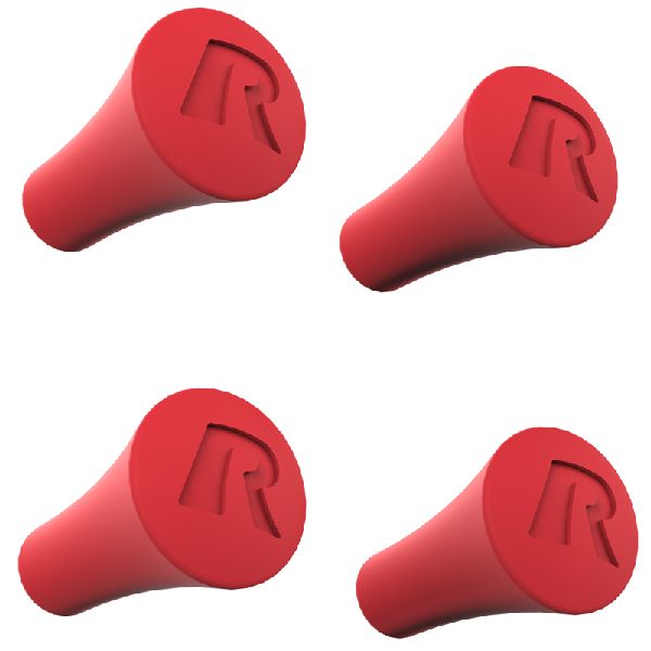 X-Grip® Red Rubber Caps - Pack of 4