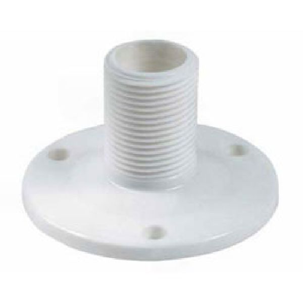 Reinforced Nylon Deck Mount for GPS Antennas. 1” - 14” Threads